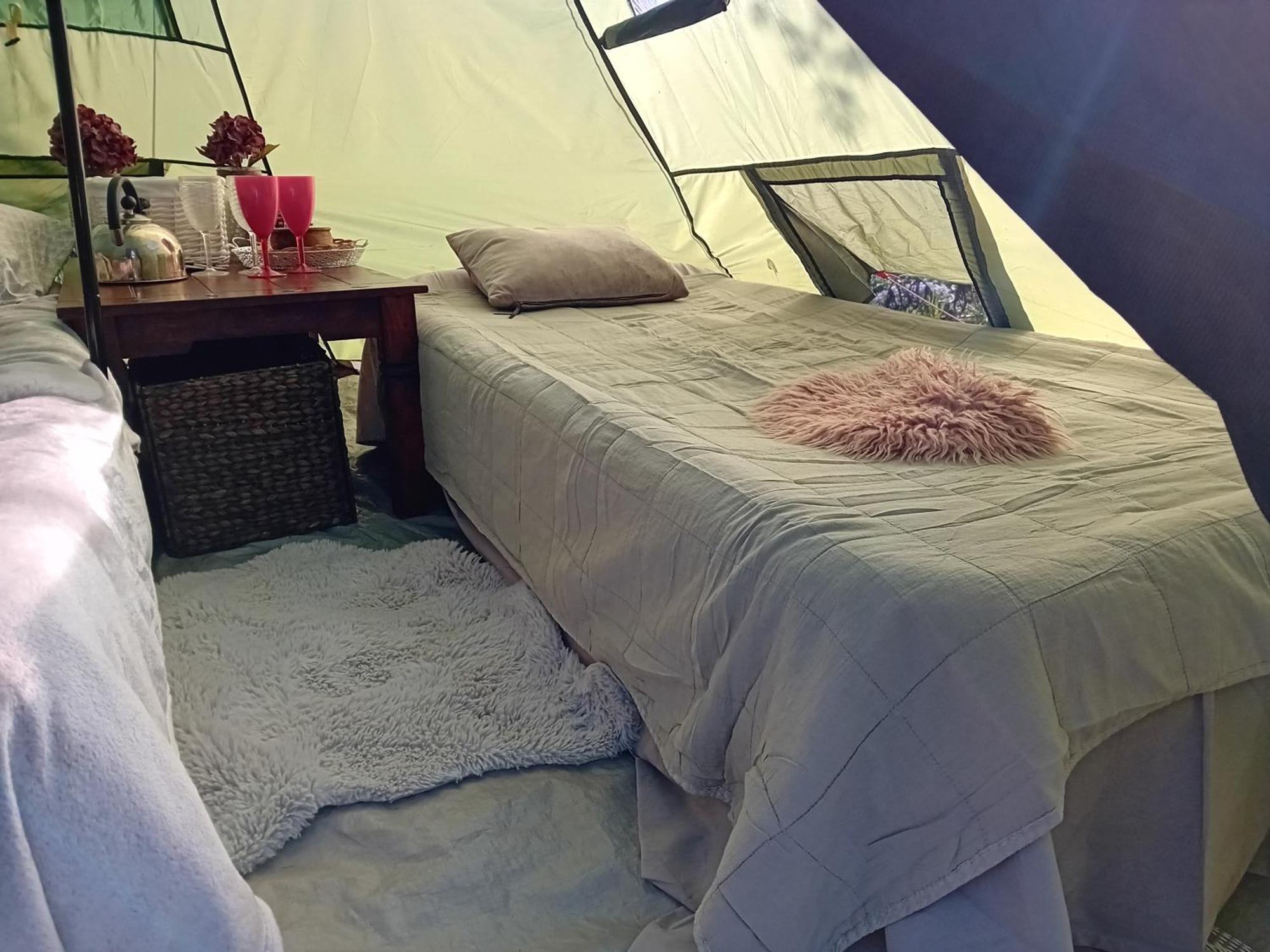 Indian Tent Tipi In Shared Lot And Shared Bathroom Mrse Екстериор снимка