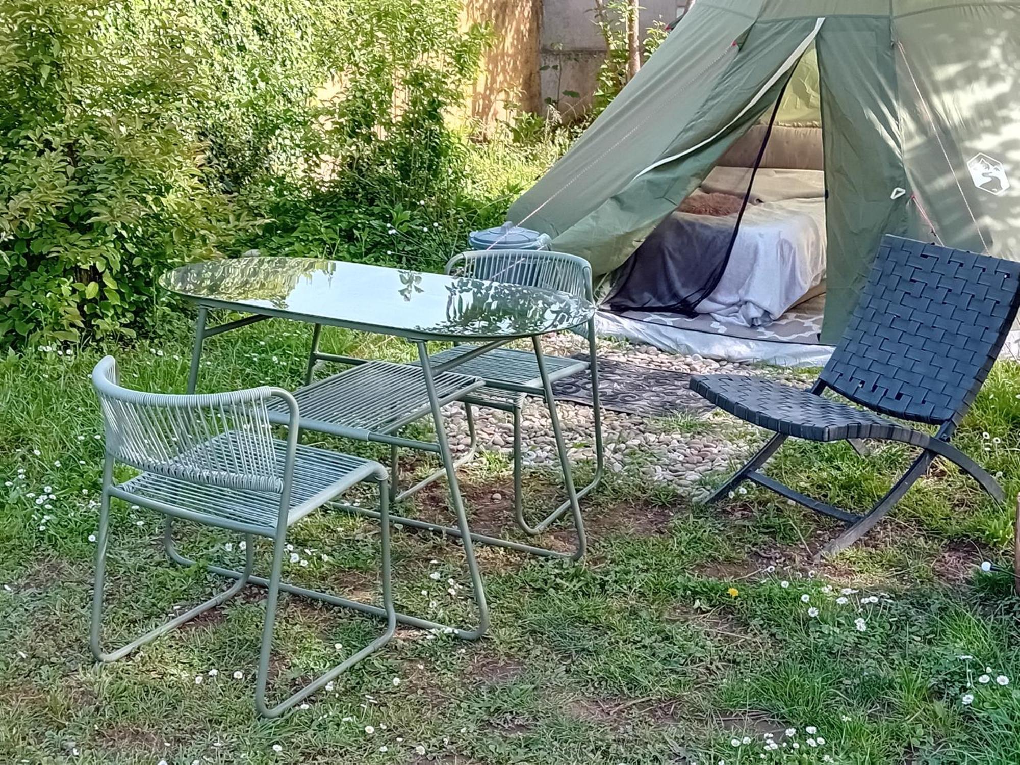 Indian Tent Tipi In Shared Lot And Shared Bathroom Mrse Екстериор снимка