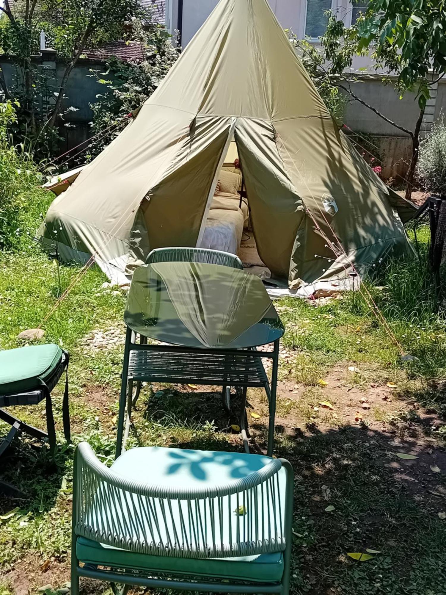 Indian Tent Tipi In Shared Lot And Shared Bathroom Mrse Екстериор снимка